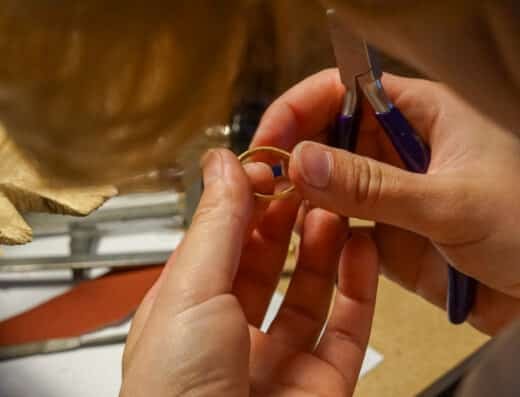 Make your own gold ring