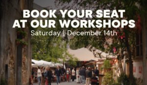 Reserva o teu lugar no nosso workshop a 14 de dezembro