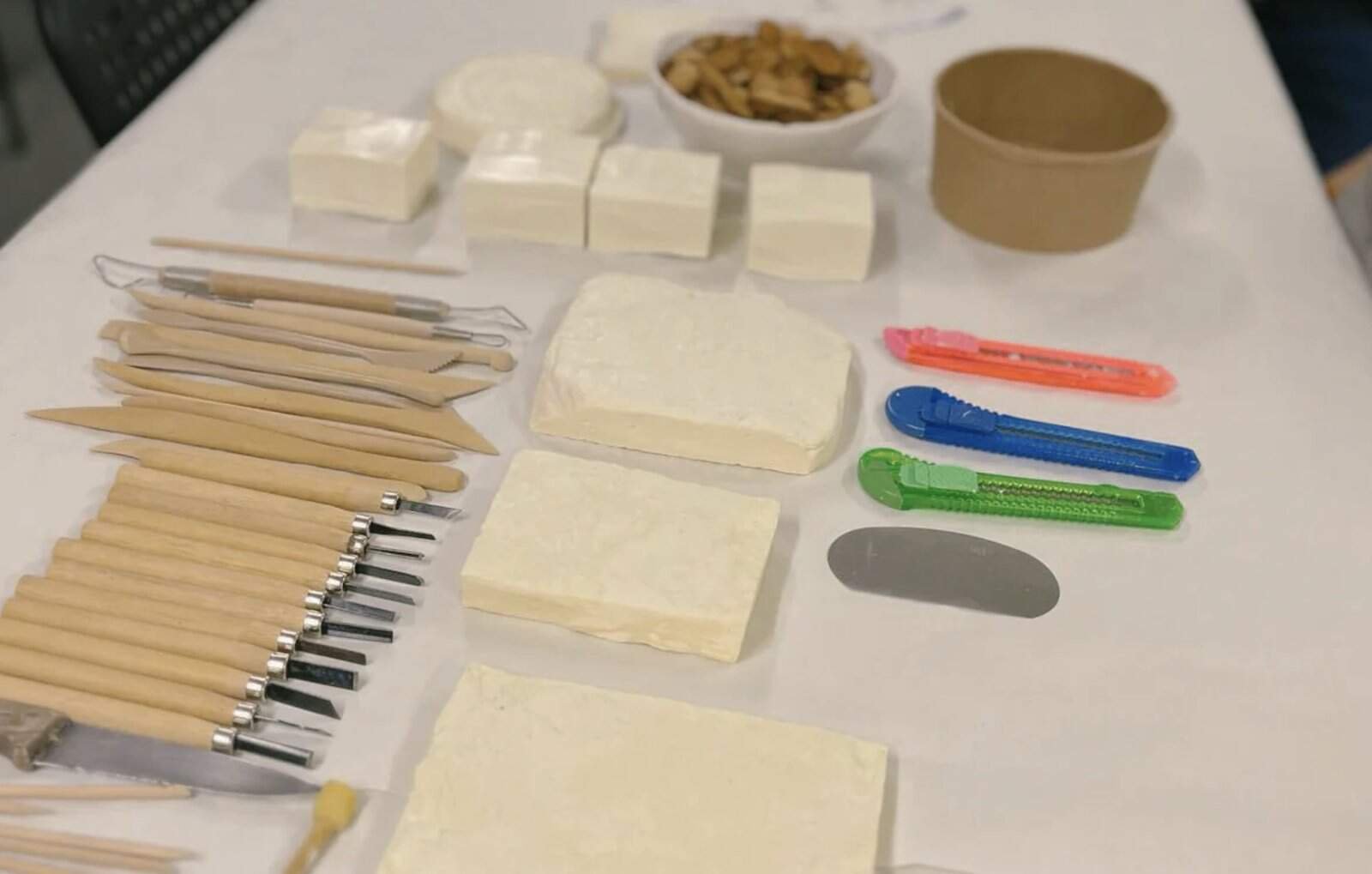 Workshop de Escultura em Sabão