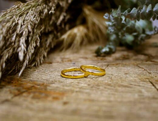 alianças de casamento