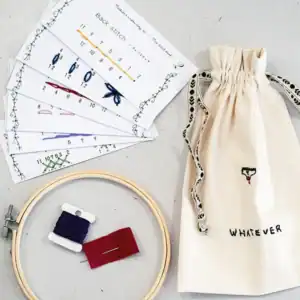 Embroidery Basics Workshop: Stitch and Upcycle