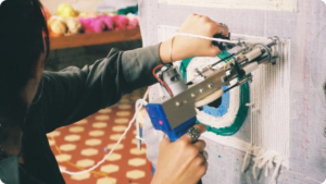 tufting workshop portugal hands on