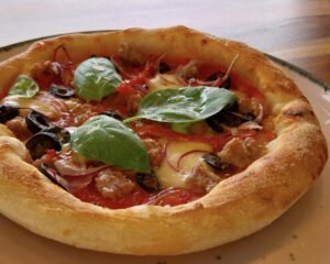 Oficina de massa de pizza