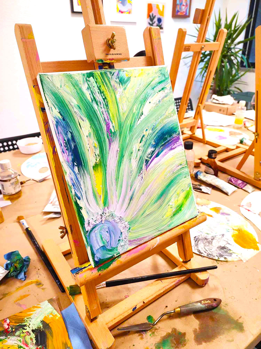 Galeria Abstract Oil Painting Workshop 6