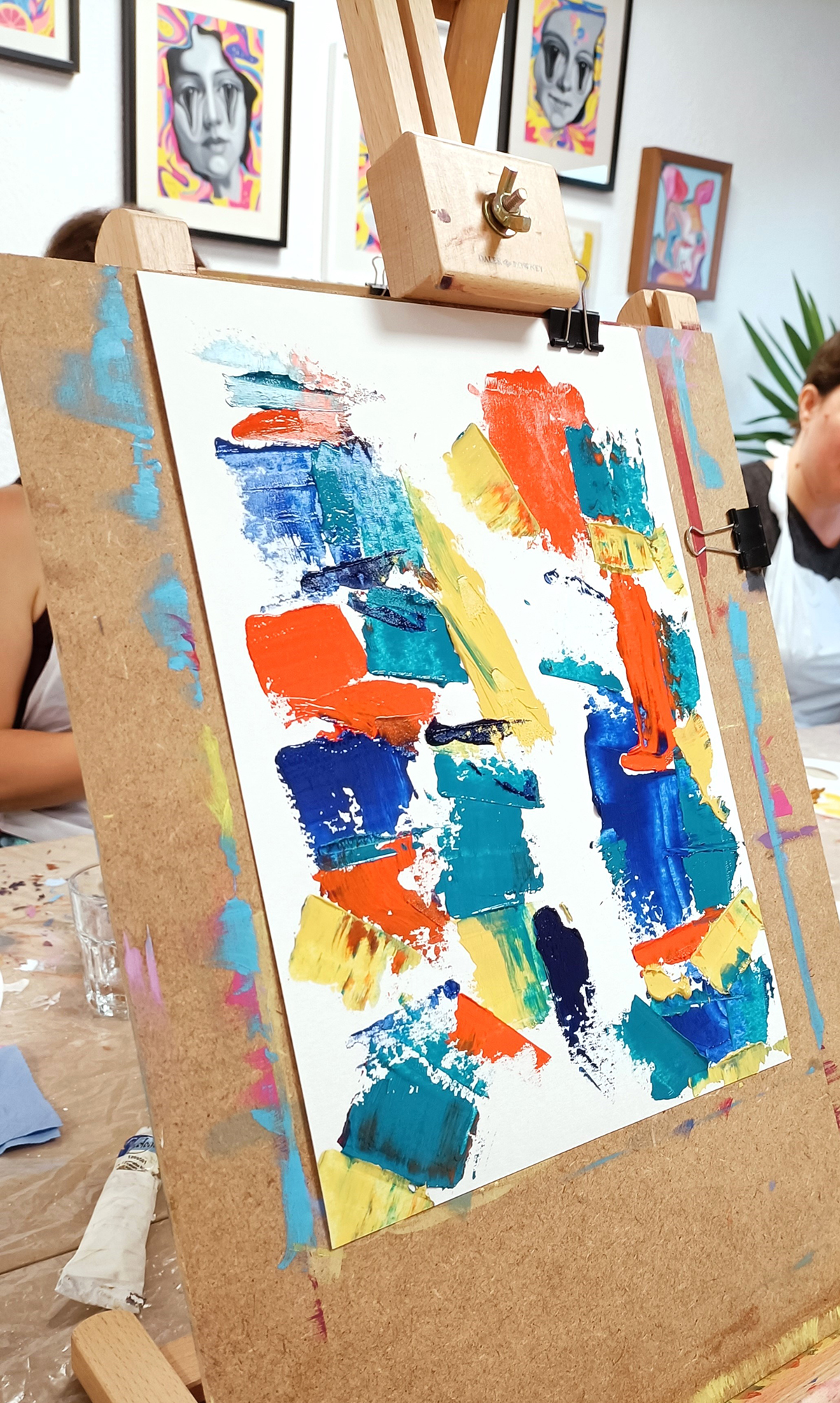 Galeria Abstract Oil Painting Workshop 7