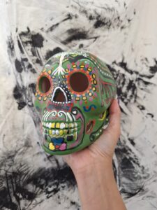 Mexican Skull Painting Workshop for Adults with Rafael Ibarra