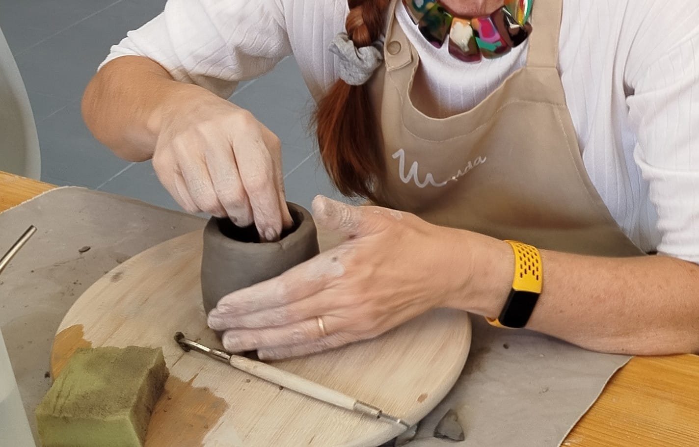 Aula de Cerâmica em Lisboa | Oficina de Cerâmica Mão na Massa