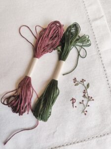 Christmas Embroidery Workshop Porto | Festive Napkin Stitching