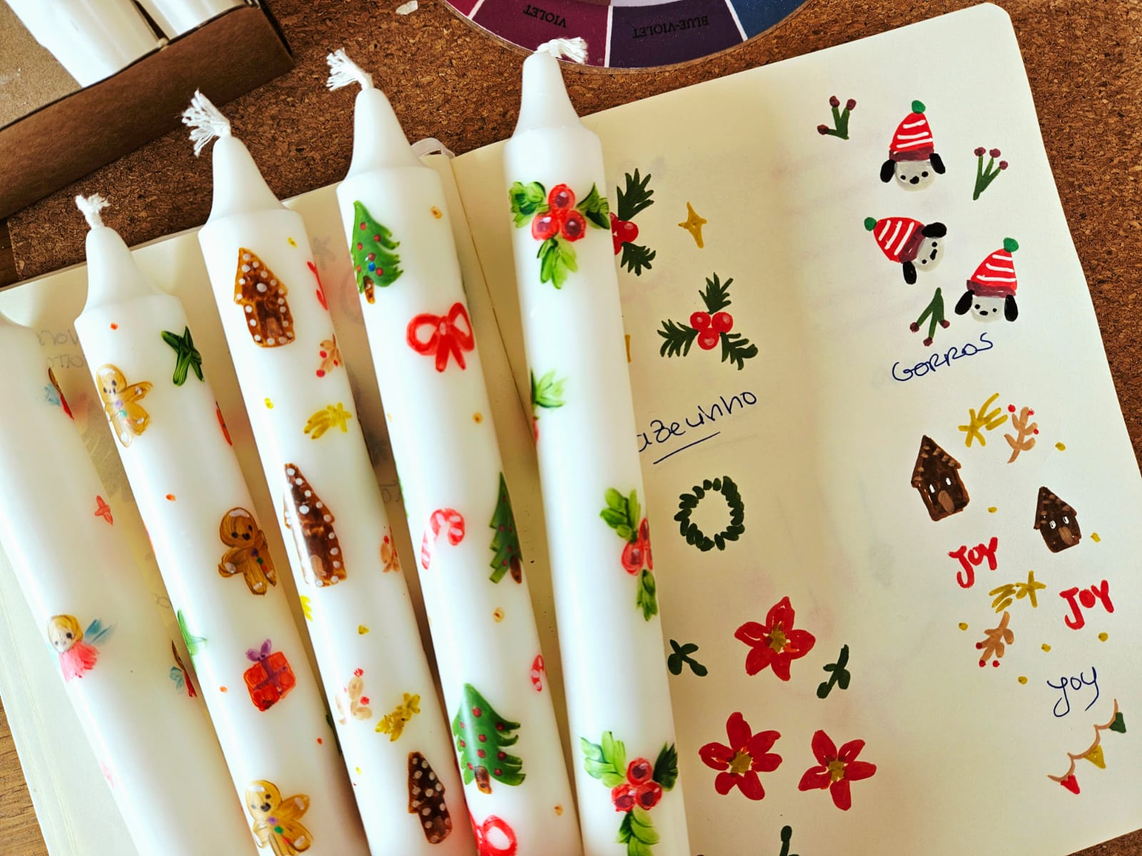 Candle Painting Workshop | Christmas Edition gallery 6