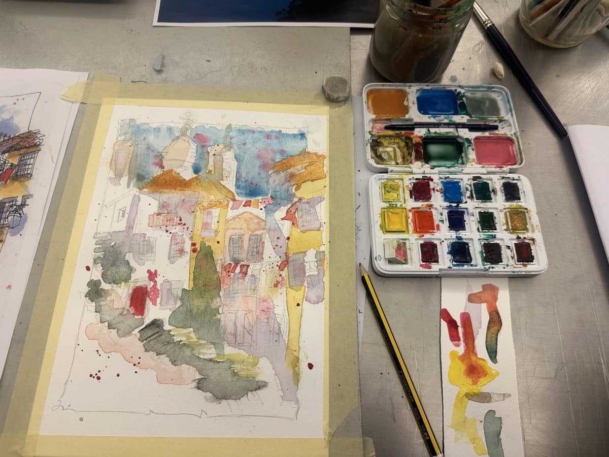 Galeria Discover Watercolor: An Exploration of Color, Flow and Creative Freedom 1