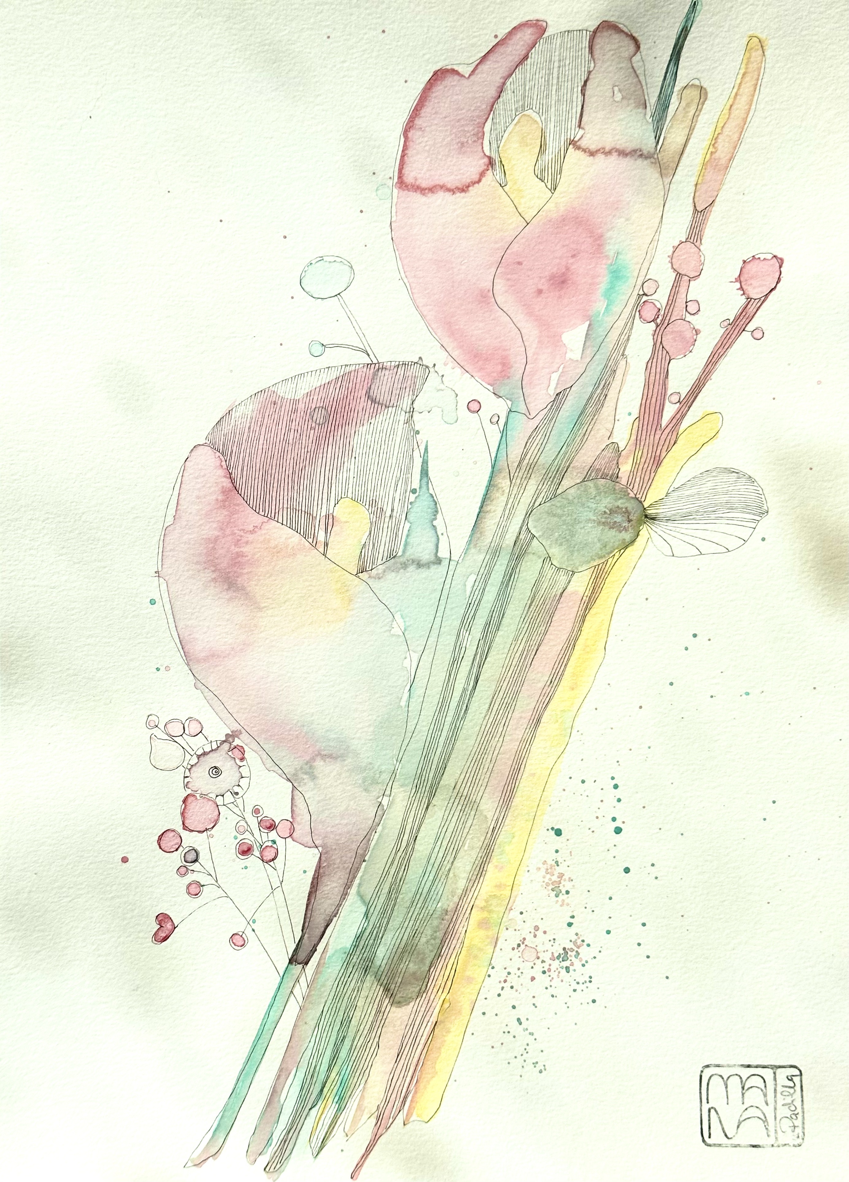 Painting Flowers & Birds in Watercolor for Beginners gallery 7