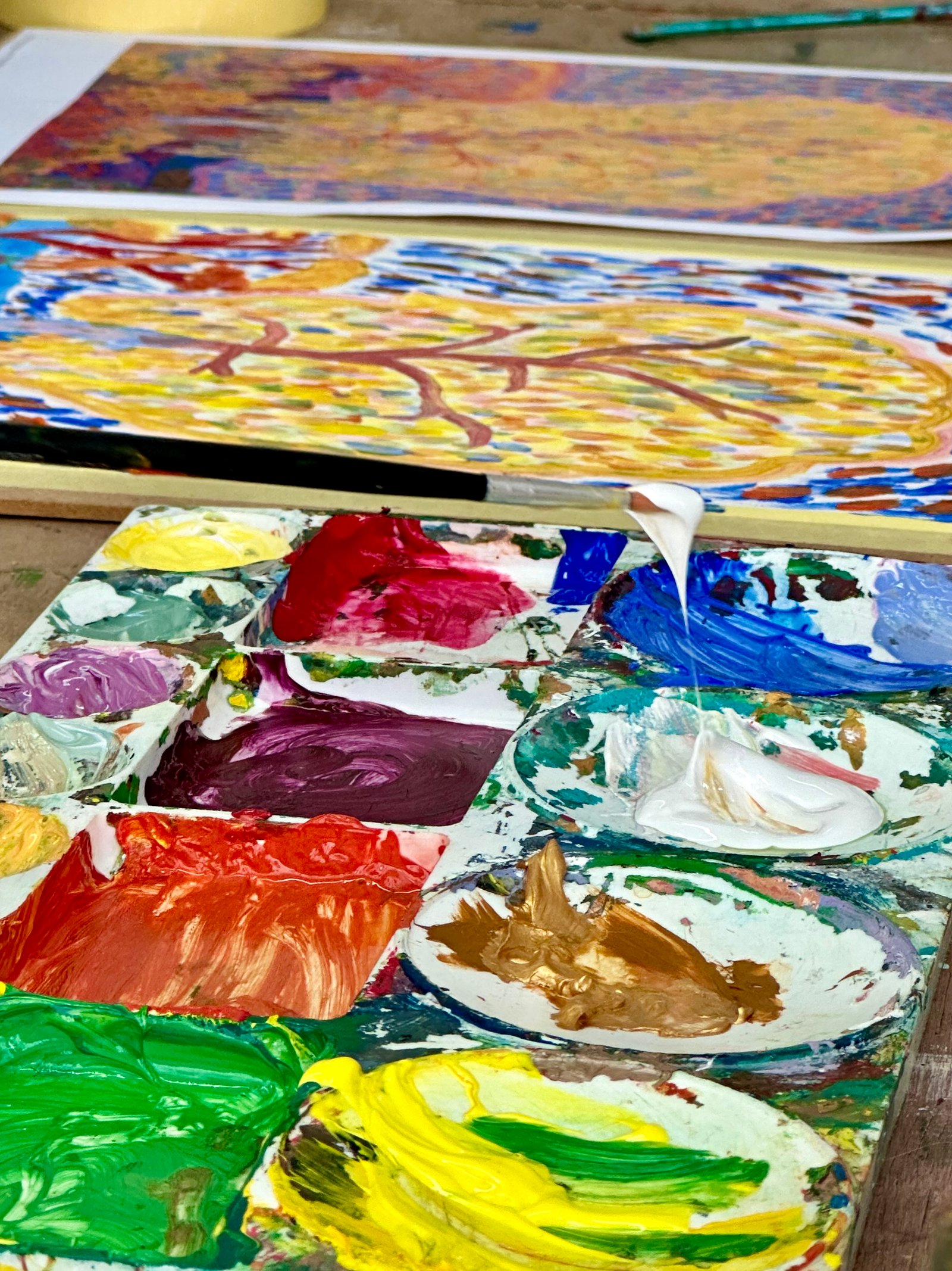 Pointillism Workshop Porto | Post-Impressionist Painting Class gallery 7