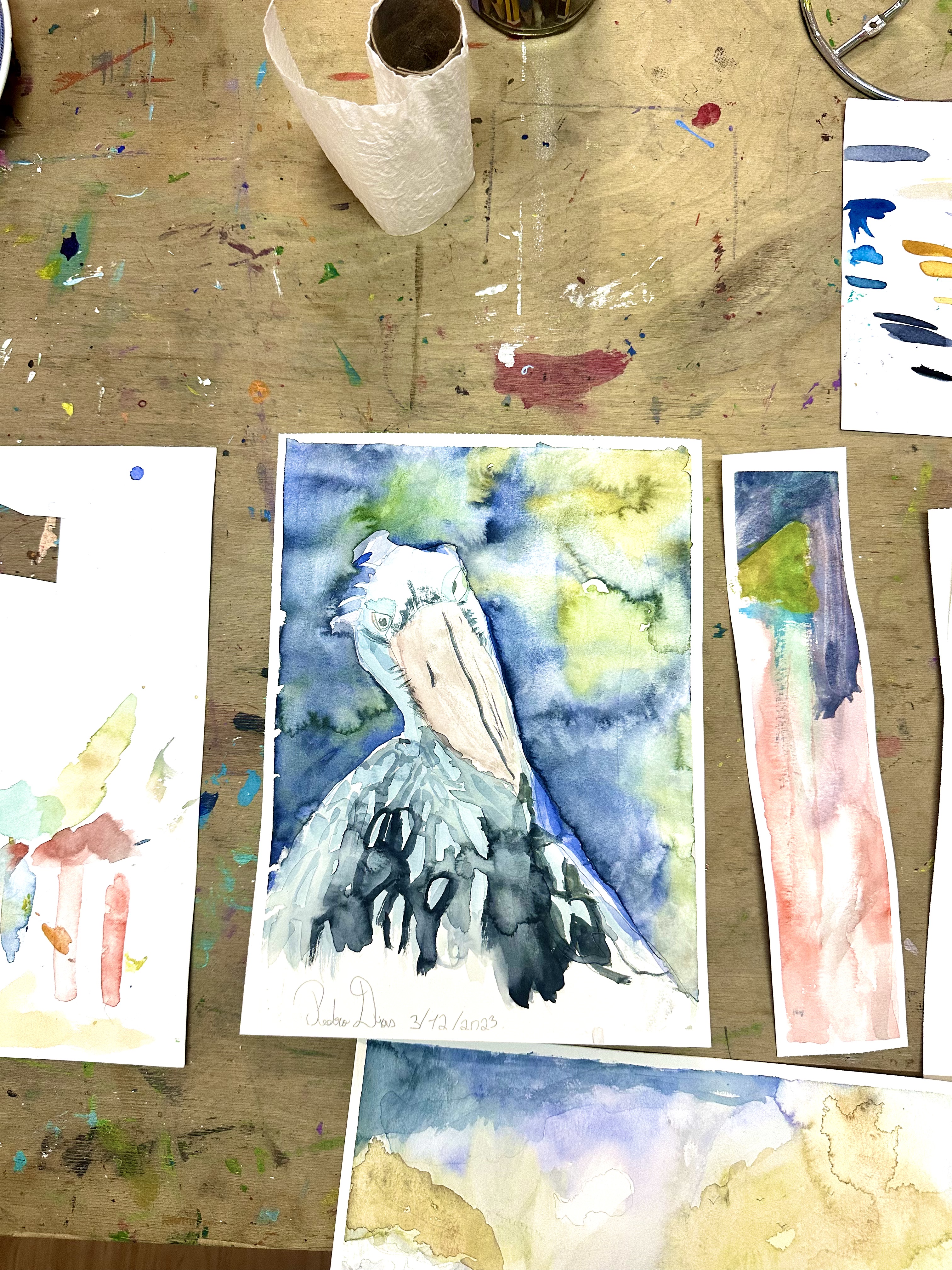 Painting Flowers & Birds in Watercolor for Beginners gallery 10