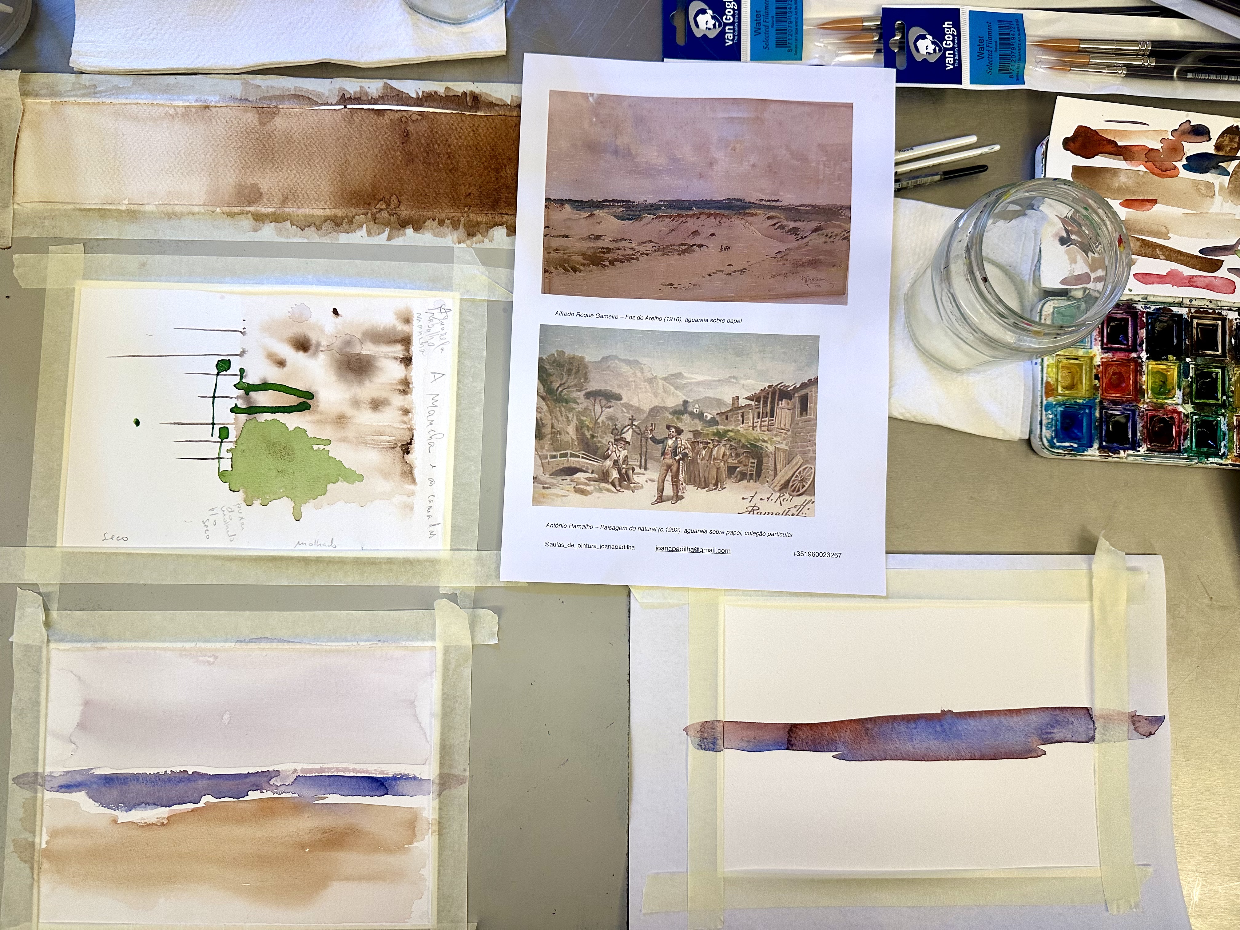 Watercolor Landscapes in Dialogue – Exploring Atmosphere, Light and Process gallery 10