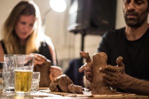 Art & Wine for Couples | Clay Sculpture Night Workshop Lisbon