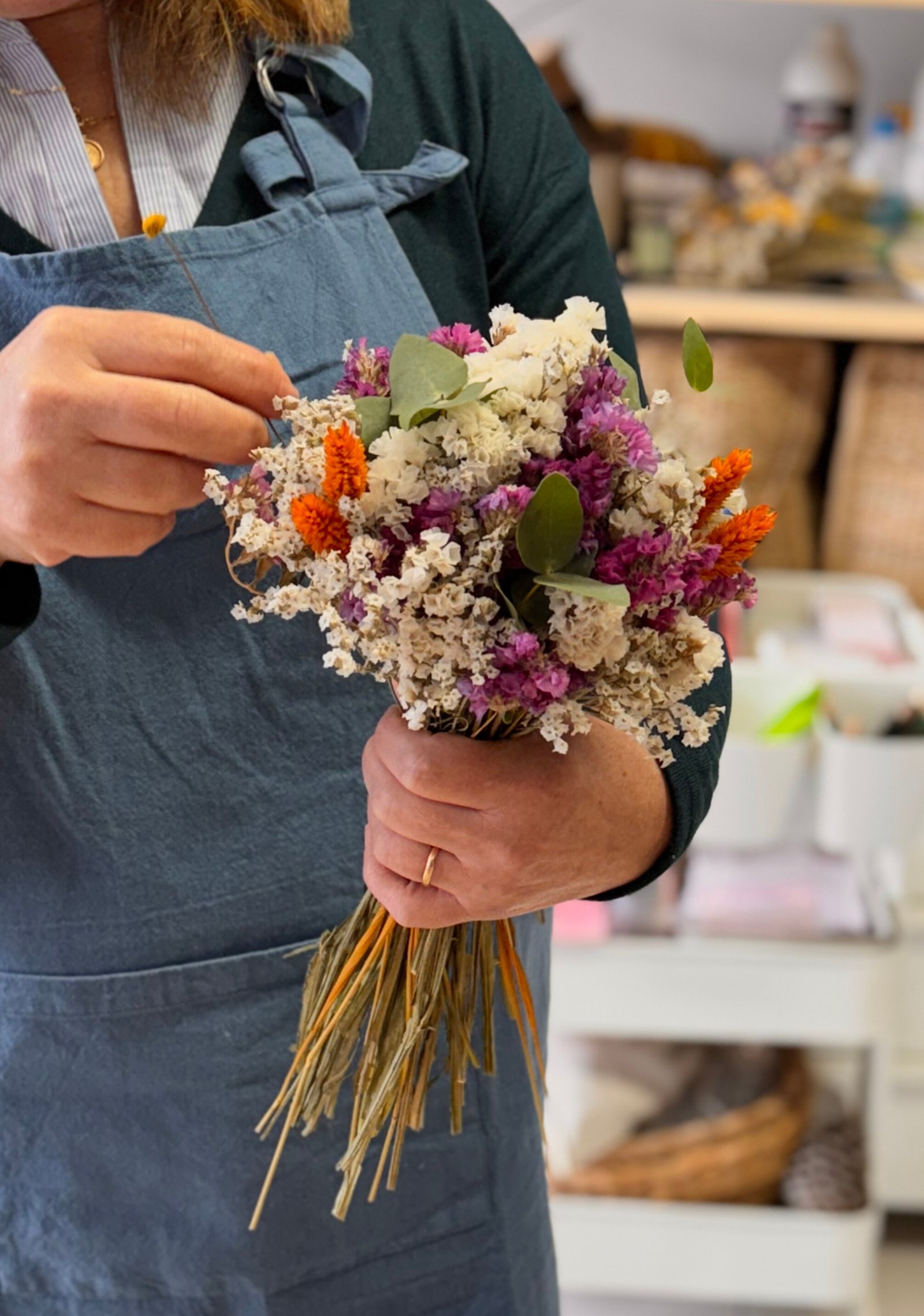 Dried Flowers Bouquet Workshop in Porto gallery 8