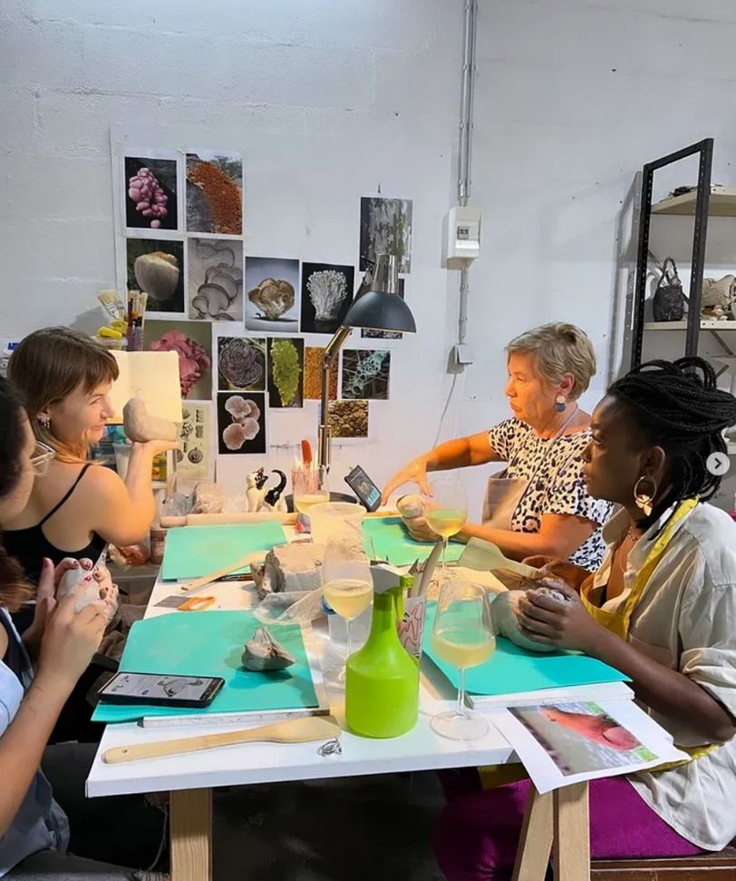 Galeria Animal Sculpture Workshop in Lisbon | Ceramic Pet & Spirit Animal Class 6
