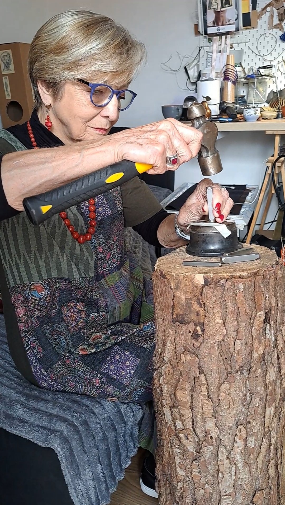 Silver Ring Workshop in Lisbon | Make Your Own Textured Silver Ring gallery 7