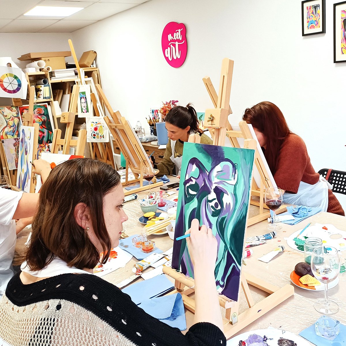 Abstract Nude Painting Workshop in Lisbon gallery 7