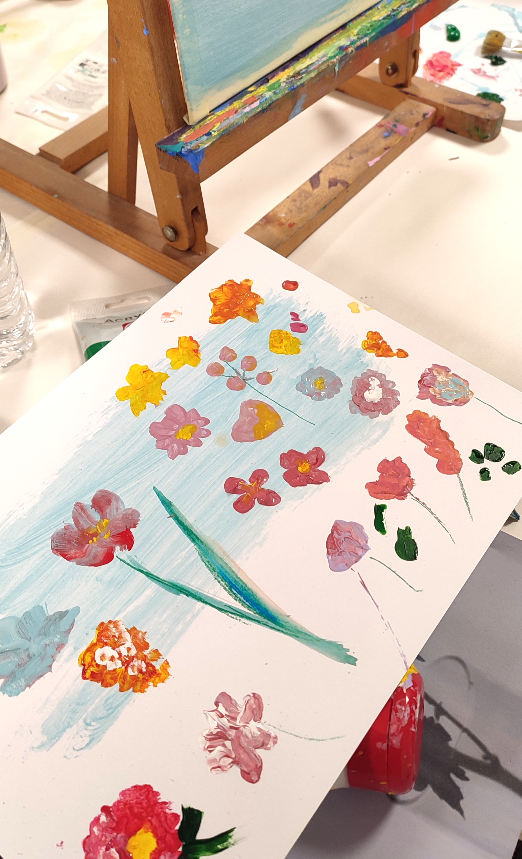 Galeria Flowers Painting Workshop in Lisbon 8