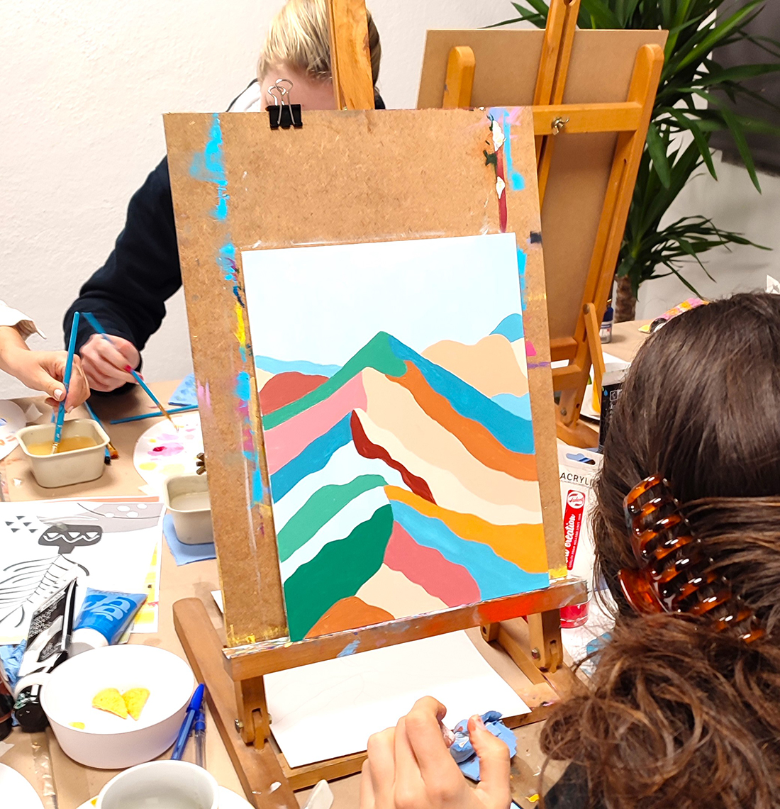 Galeria Minimalist Painting Workshop in Lisbon 7