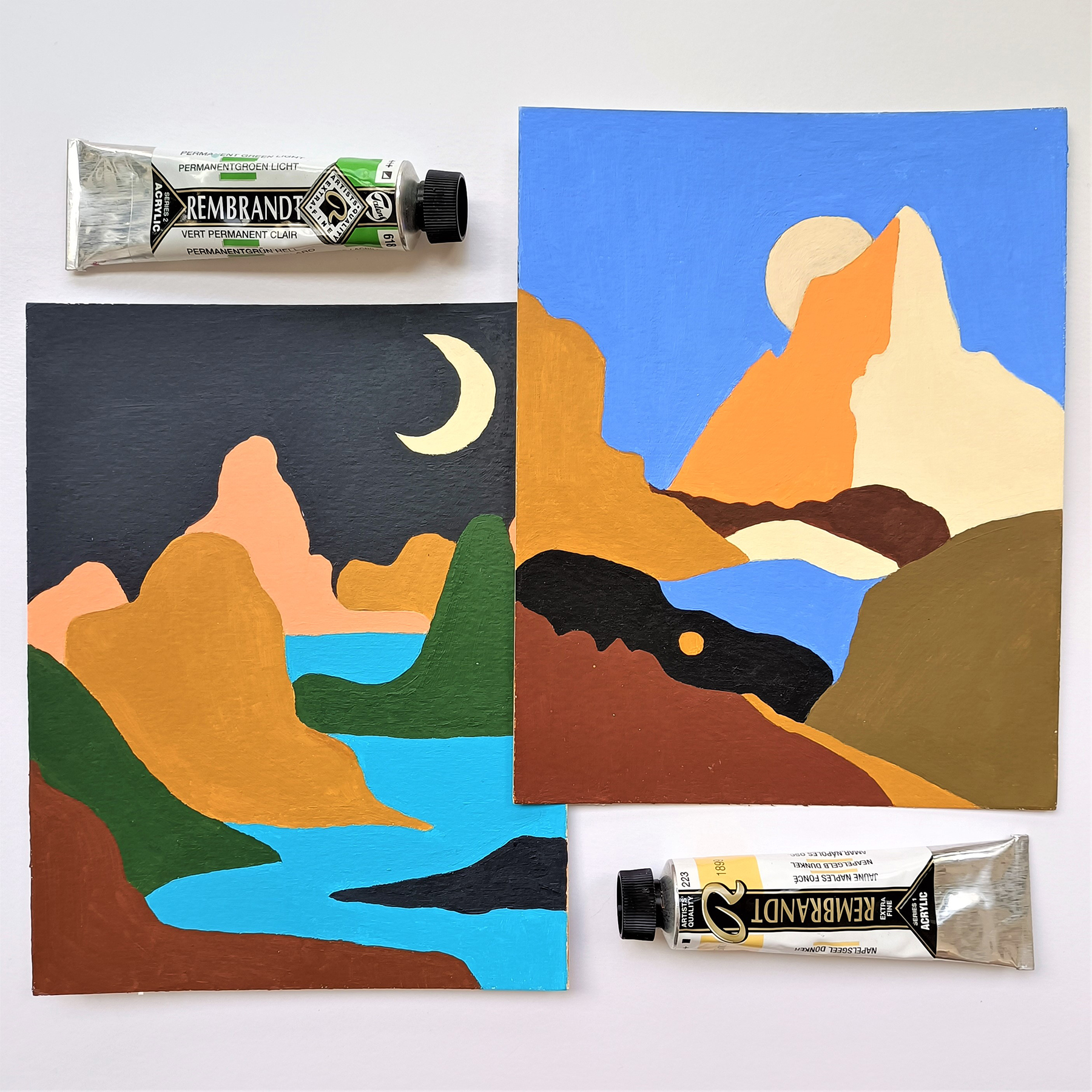Galeria Minimalist Painting Workshop in Lisbon 9