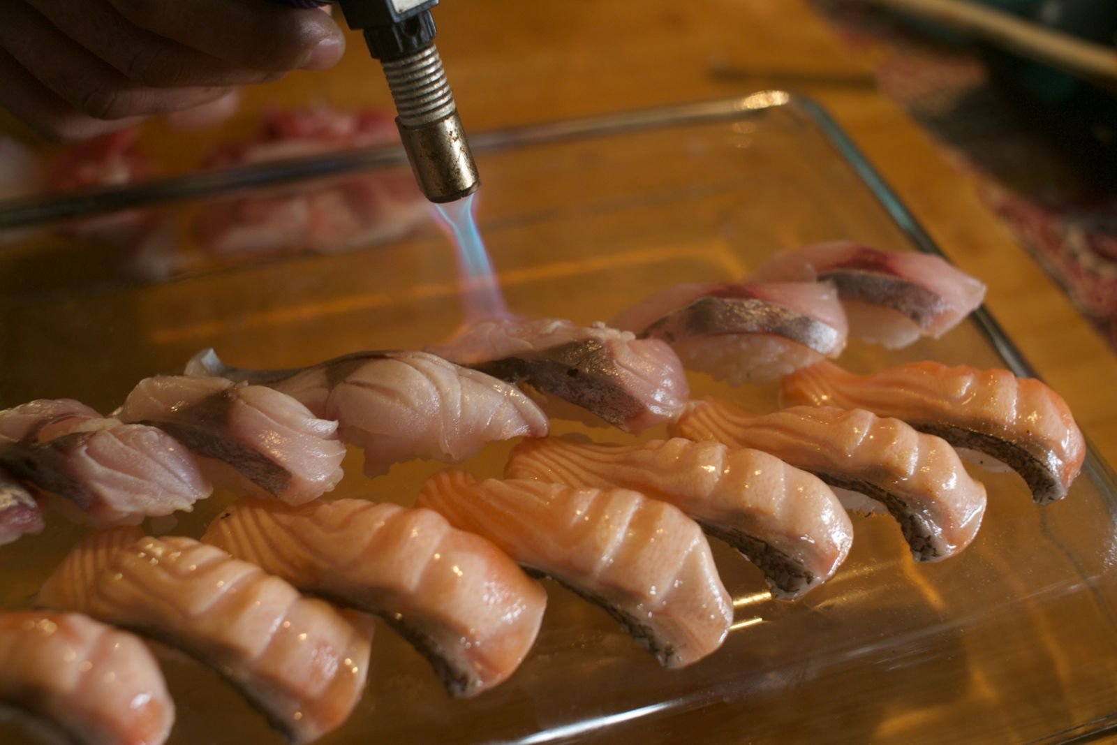 Beautiful sushi platter created during Chef Jaime hands-on Japanese cuisine workshop Lisbon 2026