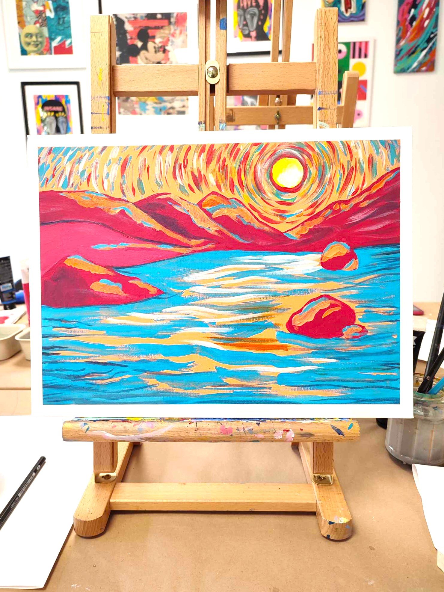 Paint Like Van Gogh Workshop in Lisbon gallery 8