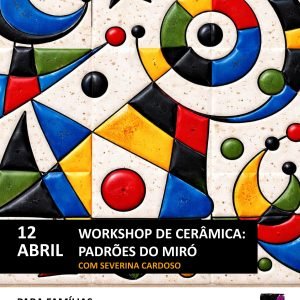 workshop de cerâmica para família - Padrôes de Miró