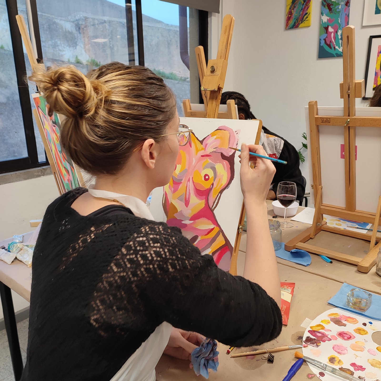 Abstract Nude Painting Workshop in Lisbon gallery 6