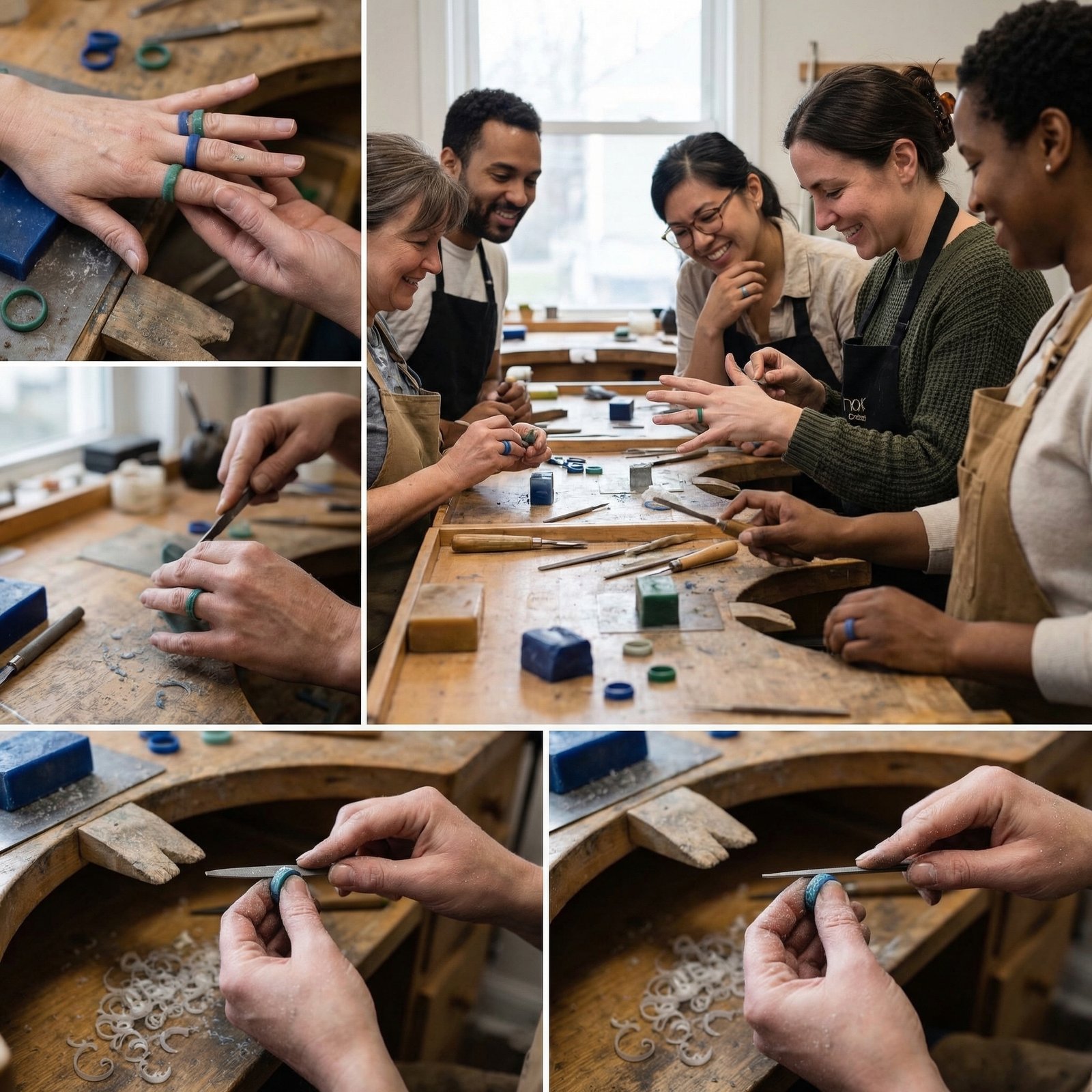 Workshop de escultura em cera