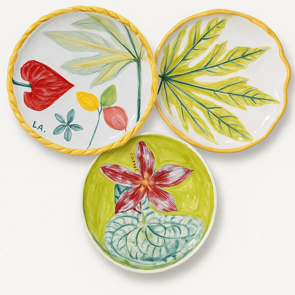 Nature-based workshops botanical ceramic printing leaves flowers clay natural patterns Portugal