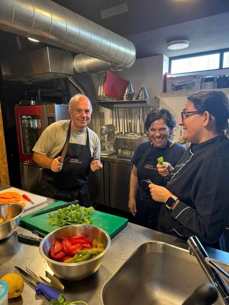 Expat integration workshops local market cooking Portuguese coastal cuisine cultural connection Lisbon