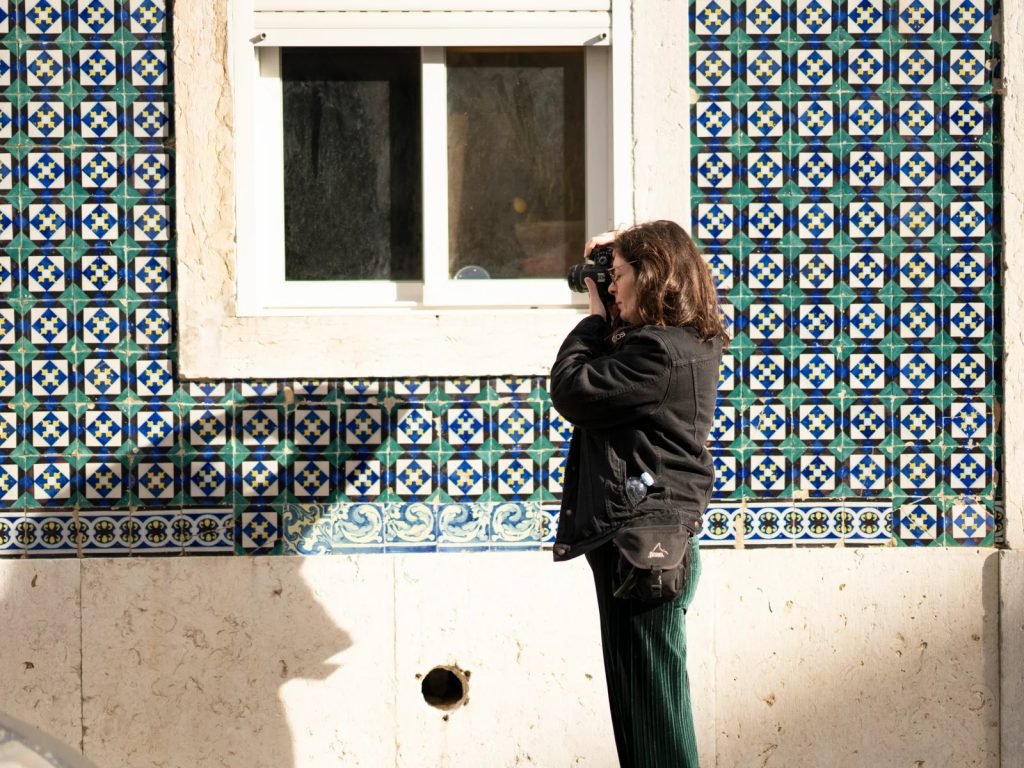 Systematic photography training building professional portfolio technical compositional skills Lisbon