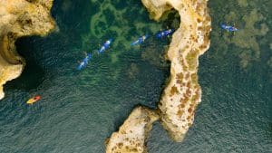 Kayak Grotto Tour in Ponta da Piedade | Algarve