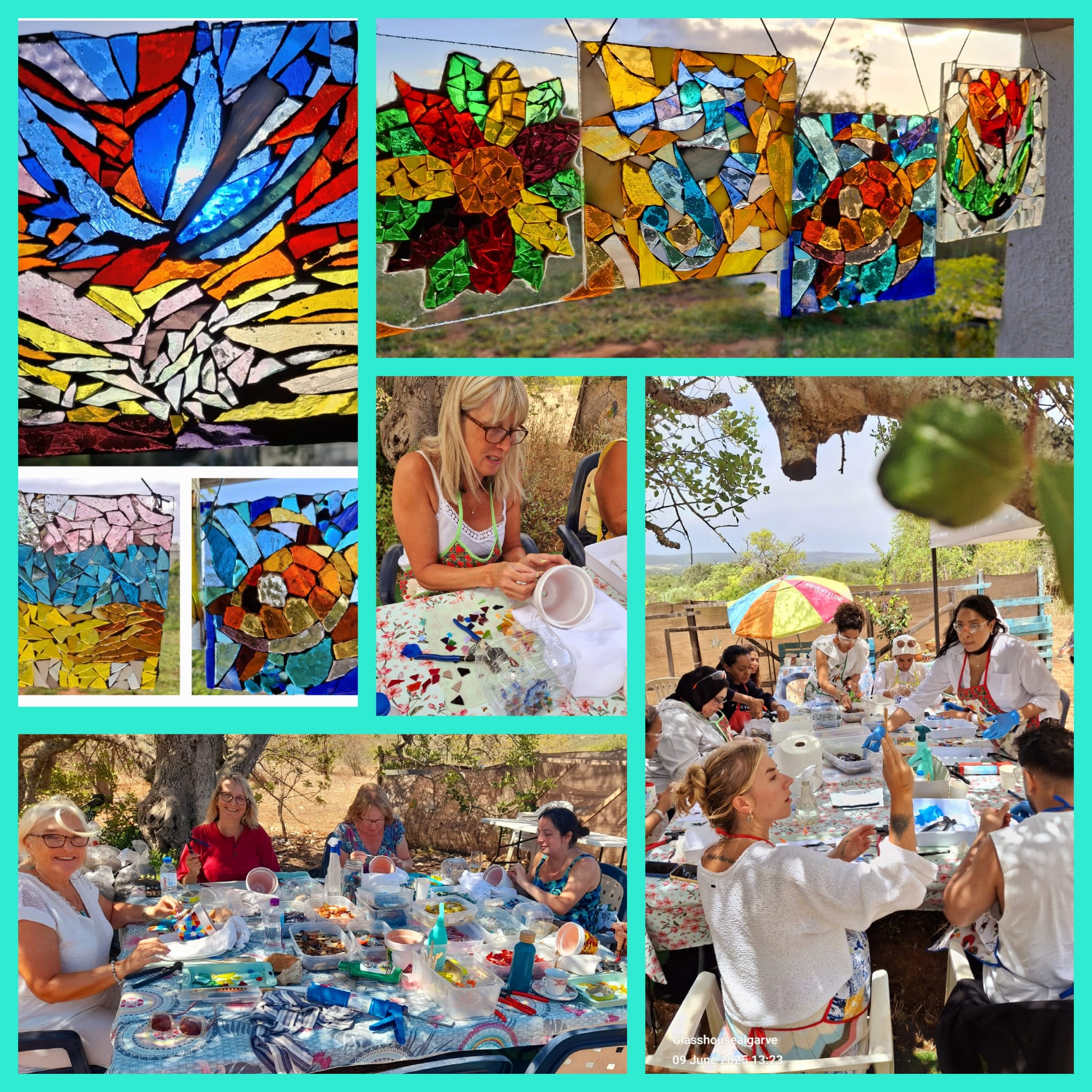 Glass Mosaic Workshop | The Glass House Algarve gallery 7