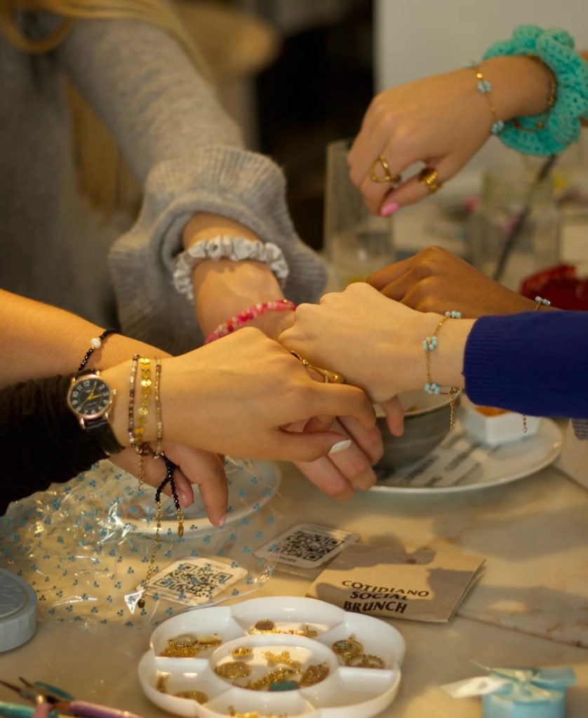 Custom jewelry pieces created for career change design portfolio professional quality Lisbon 2026