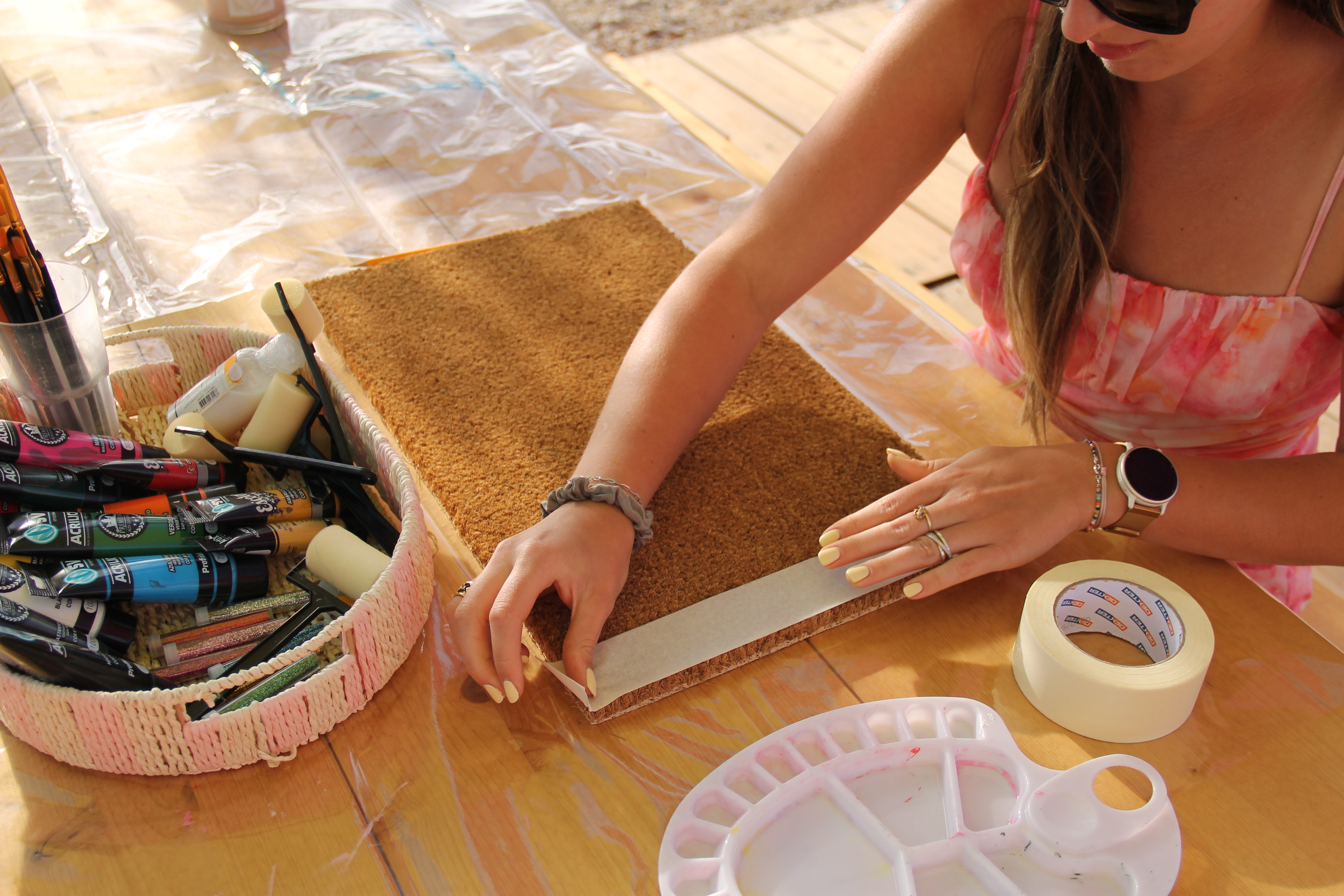 Galeria Doormat Customization Workshop in Albufeira 6