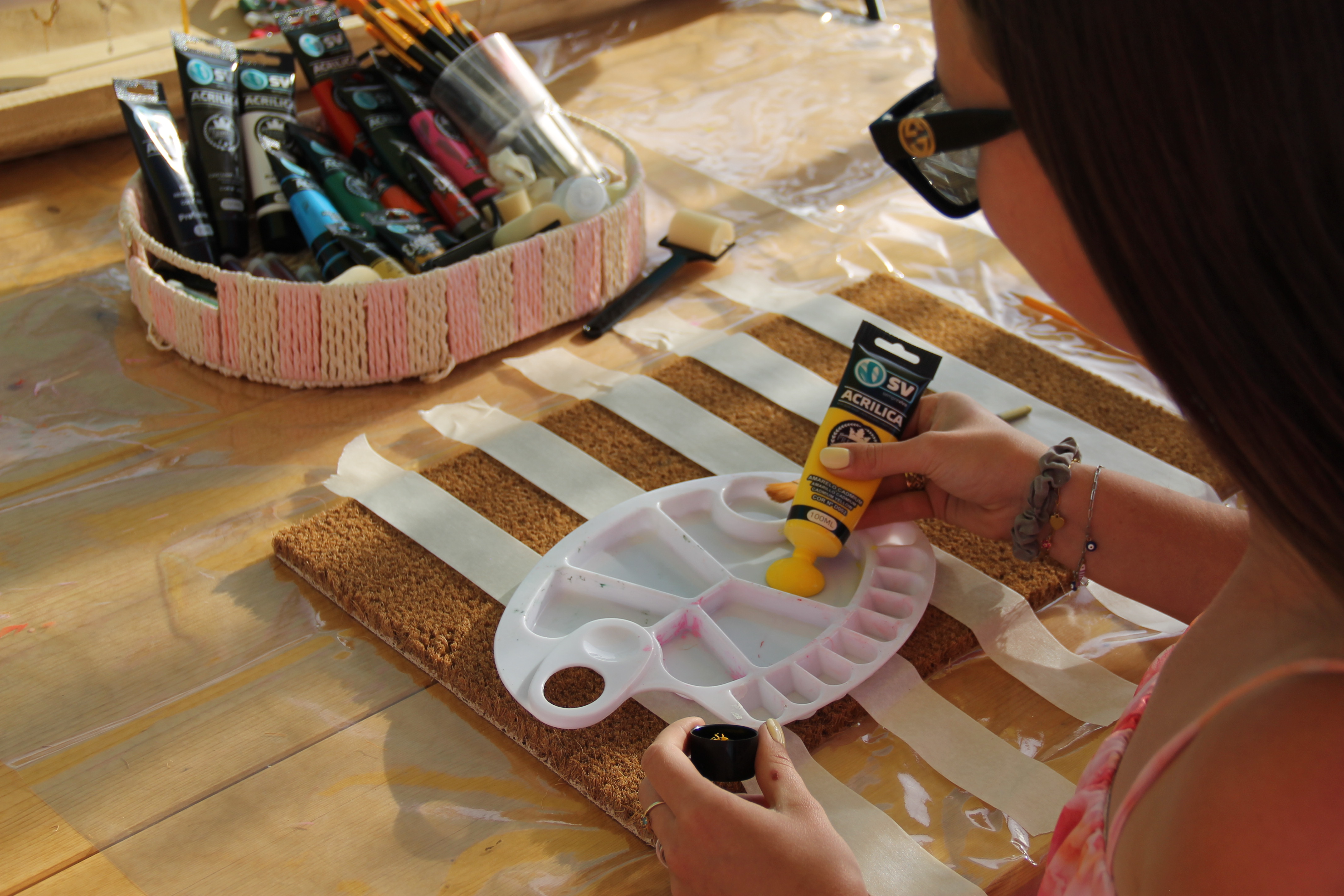 Galeria Doormat Customization Workshop in Albufeira 7