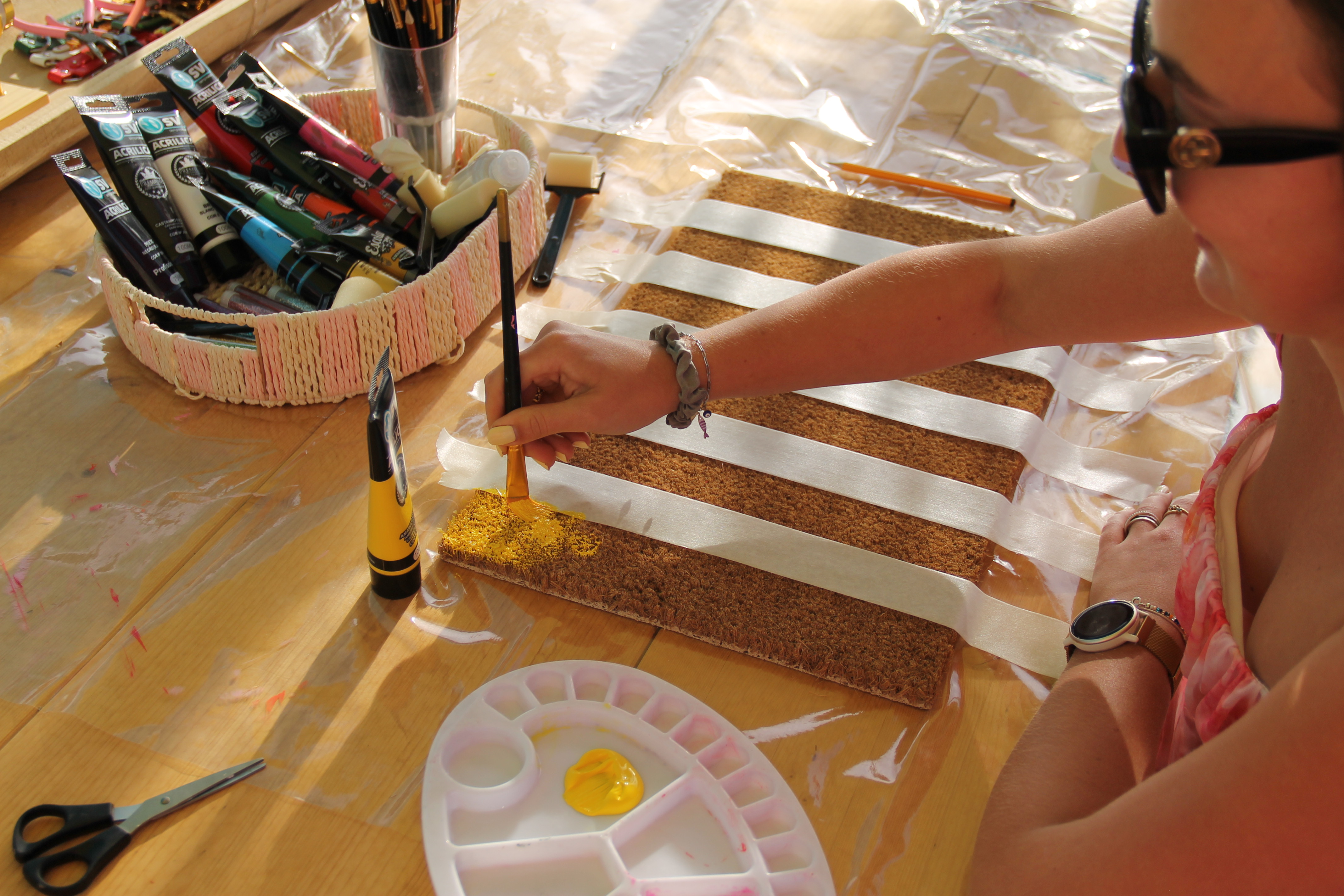 Galeria Doormat Customization Workshop in Albufeira 8
