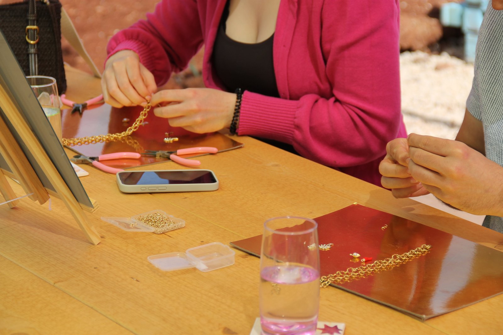 Jewellery Making Workshop | Charm Bracelet and Necklace with Atenda gallery 10