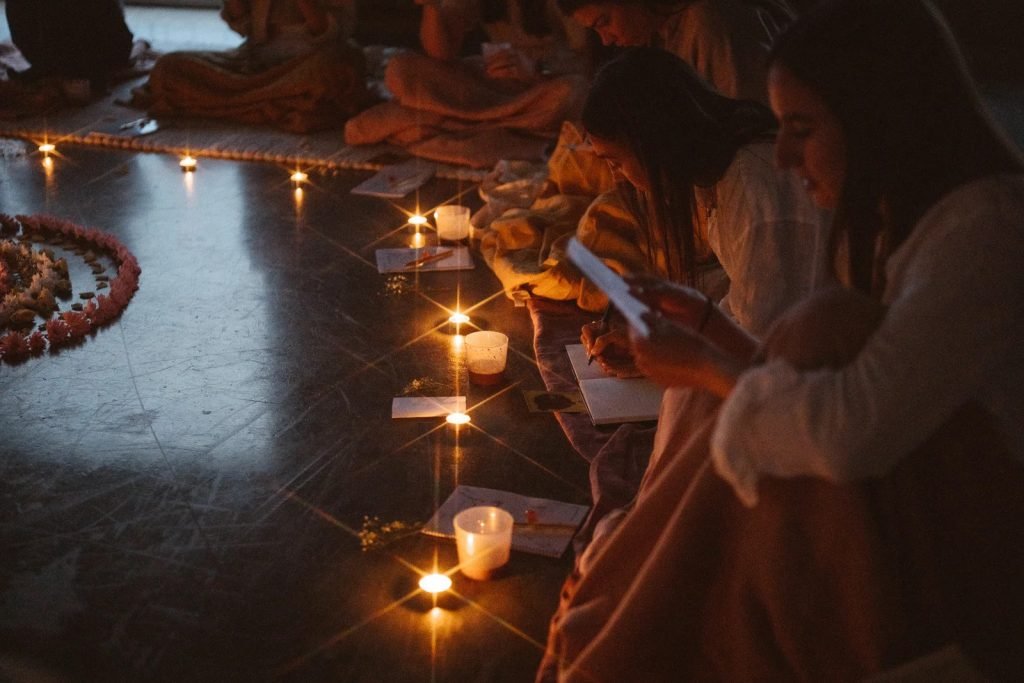 Small group morning ritual meditation mindfulness workshop personalized practice Lisbon 2026