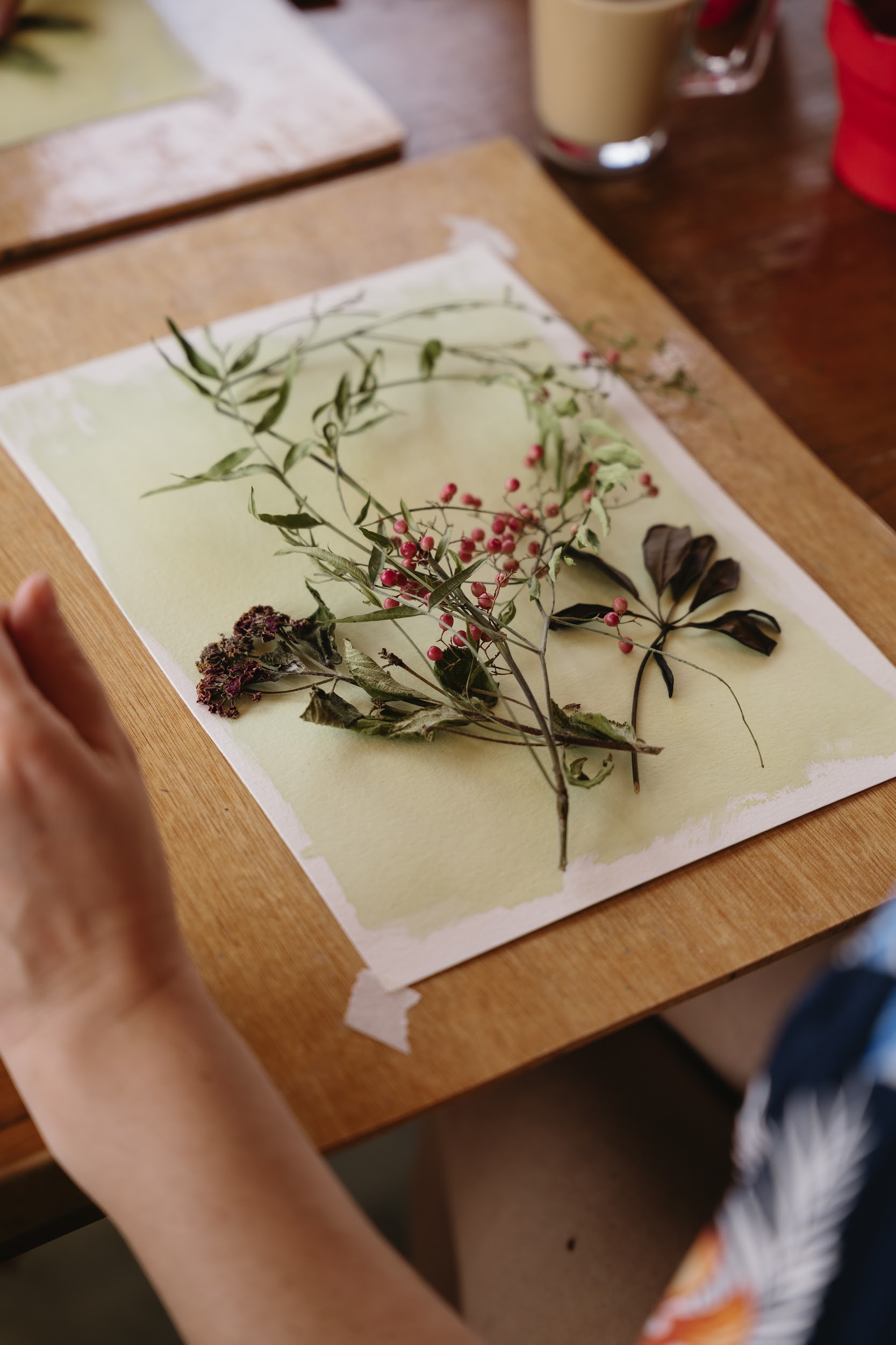 Cyanotype Art Experience in the Algarve Mountains | Catarina Olefir gallery 10