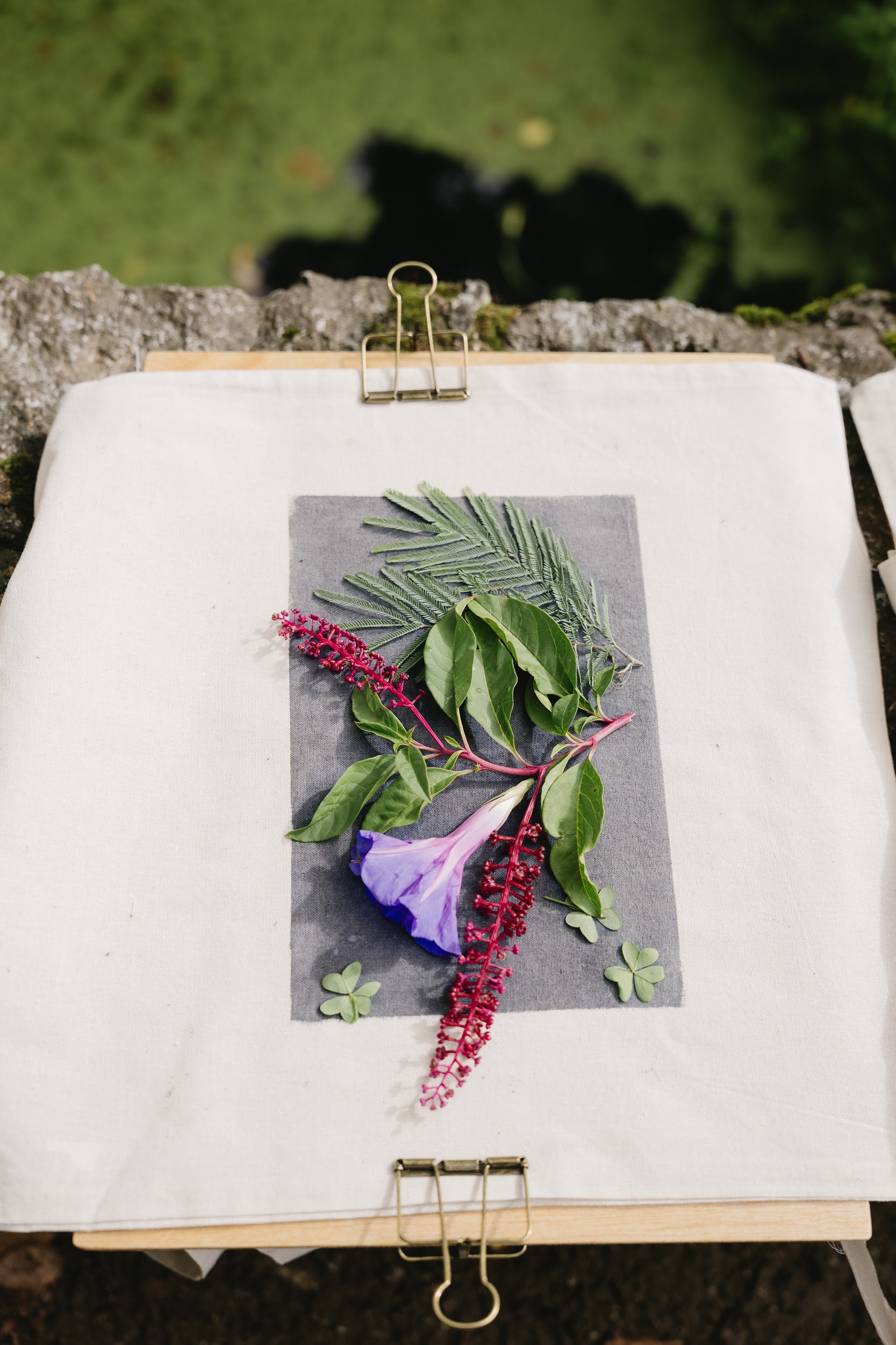 Cyanotype Art Experience in the Algarve Mountains | Catarina Olefir gallery 6