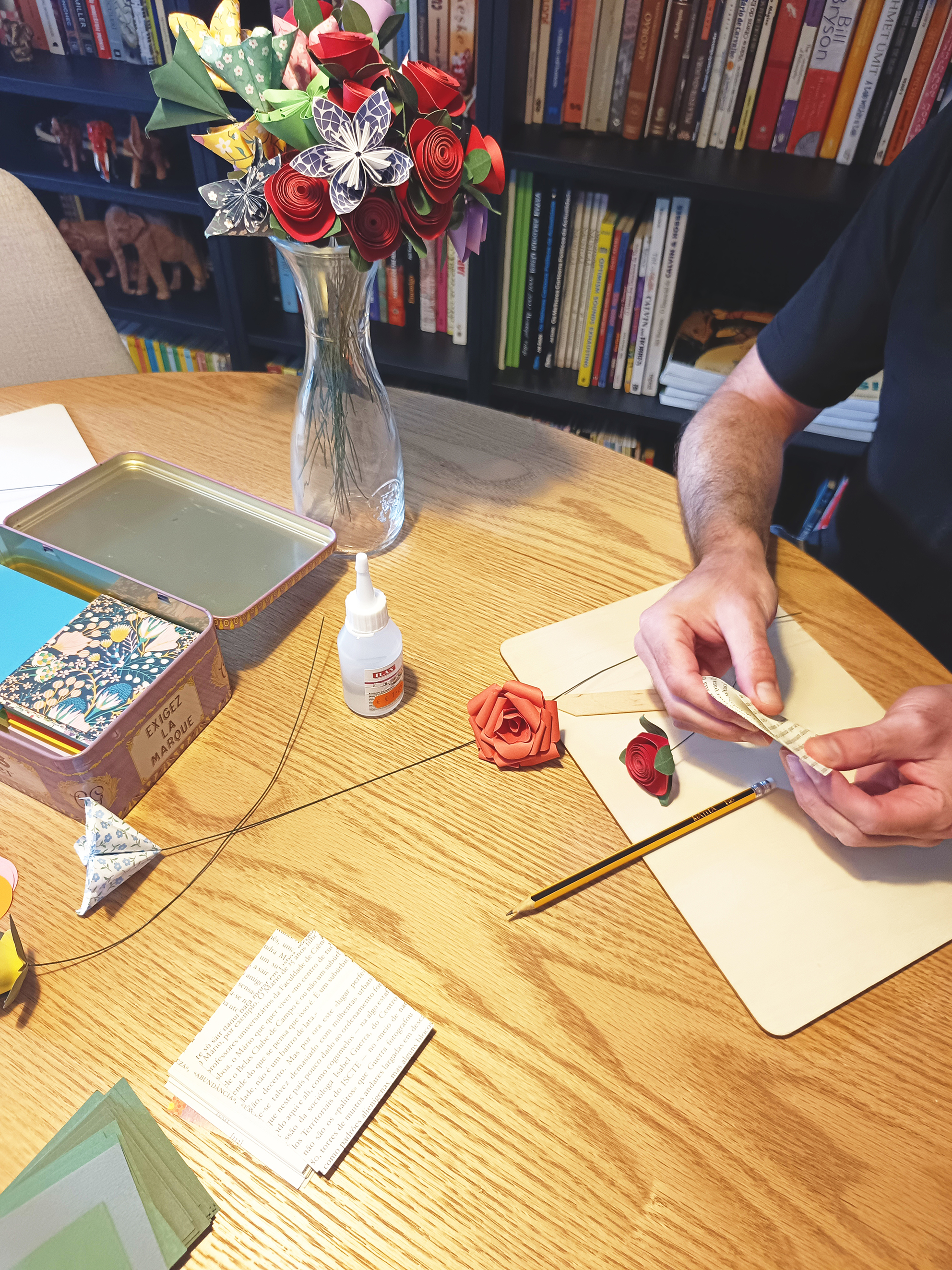 Origami Paper Flower Workshop gallery 9