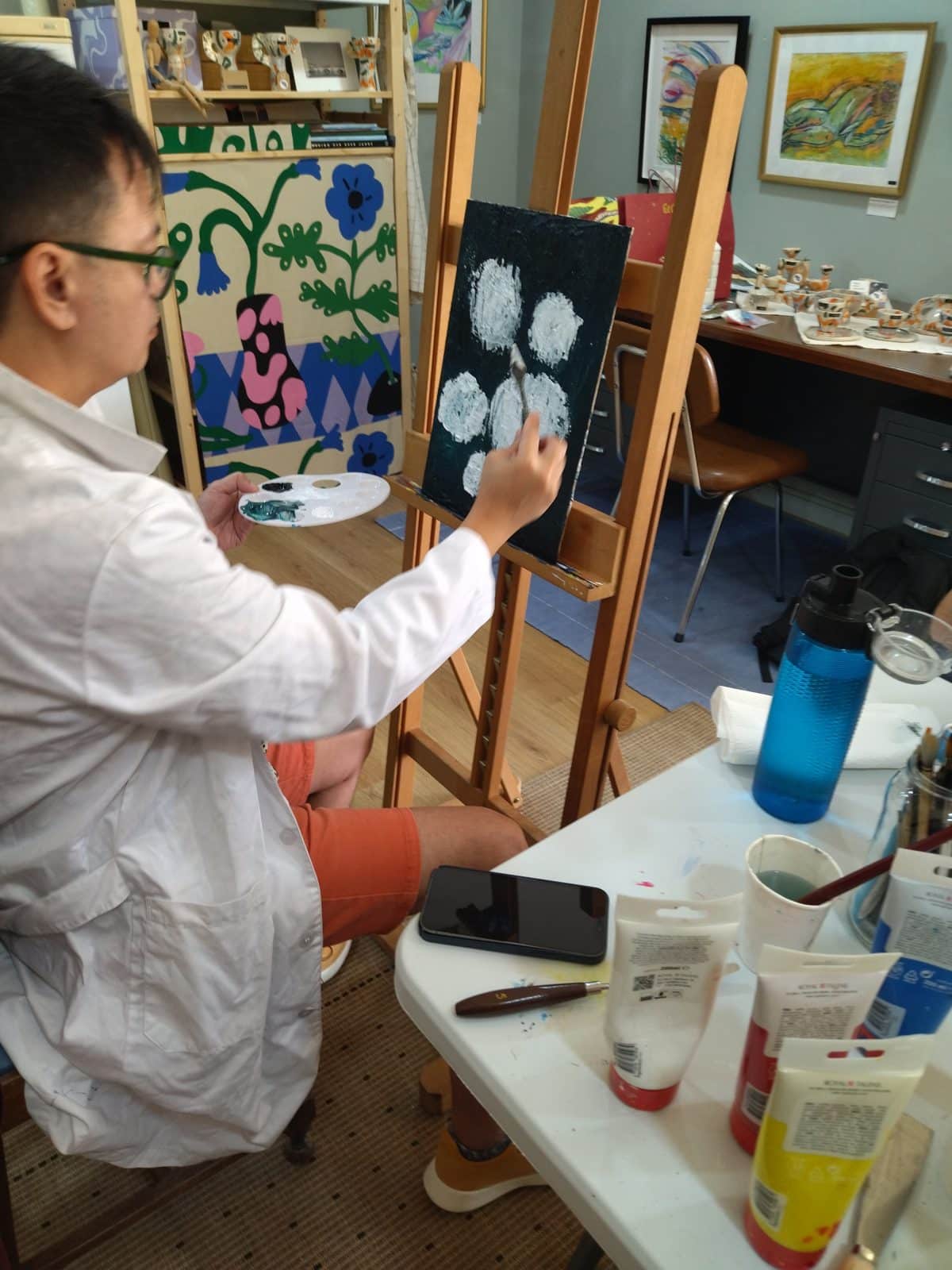 Galeria Canvas Painting Workshop in Tavira | Ricardo Viegas 1