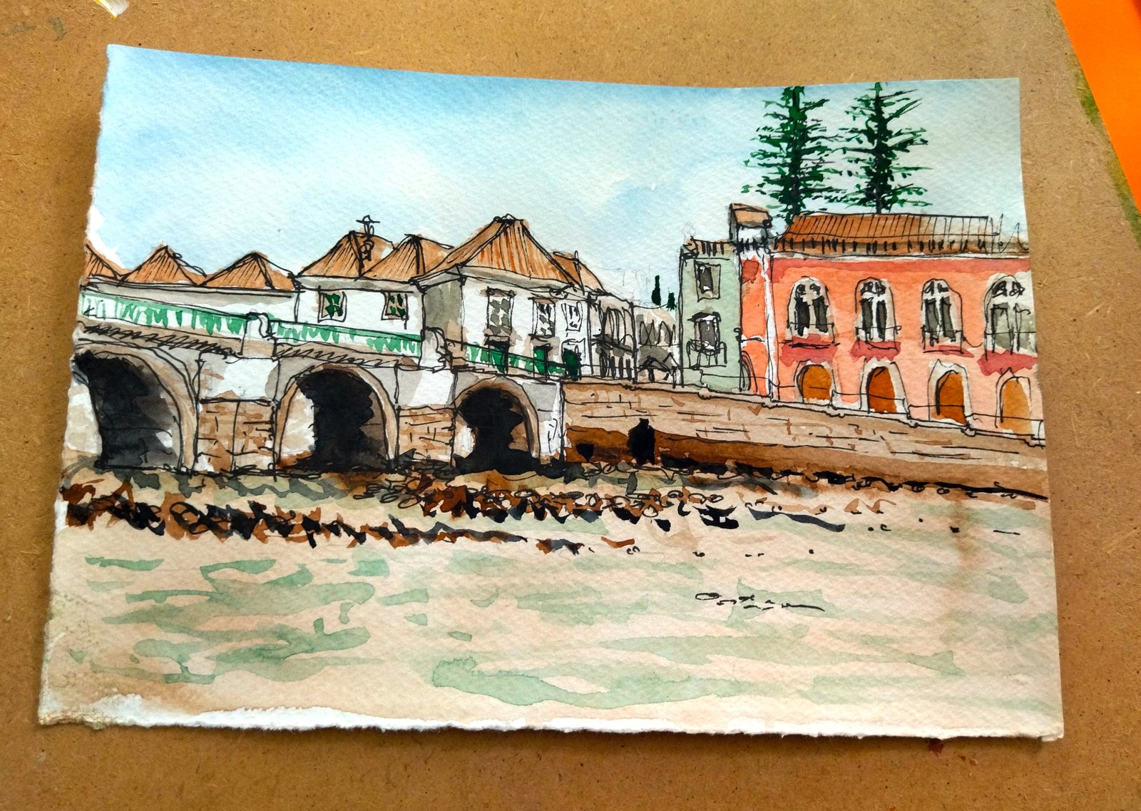 Watercolour Workshop in Tavira | Ricardo Viegas gallery 6