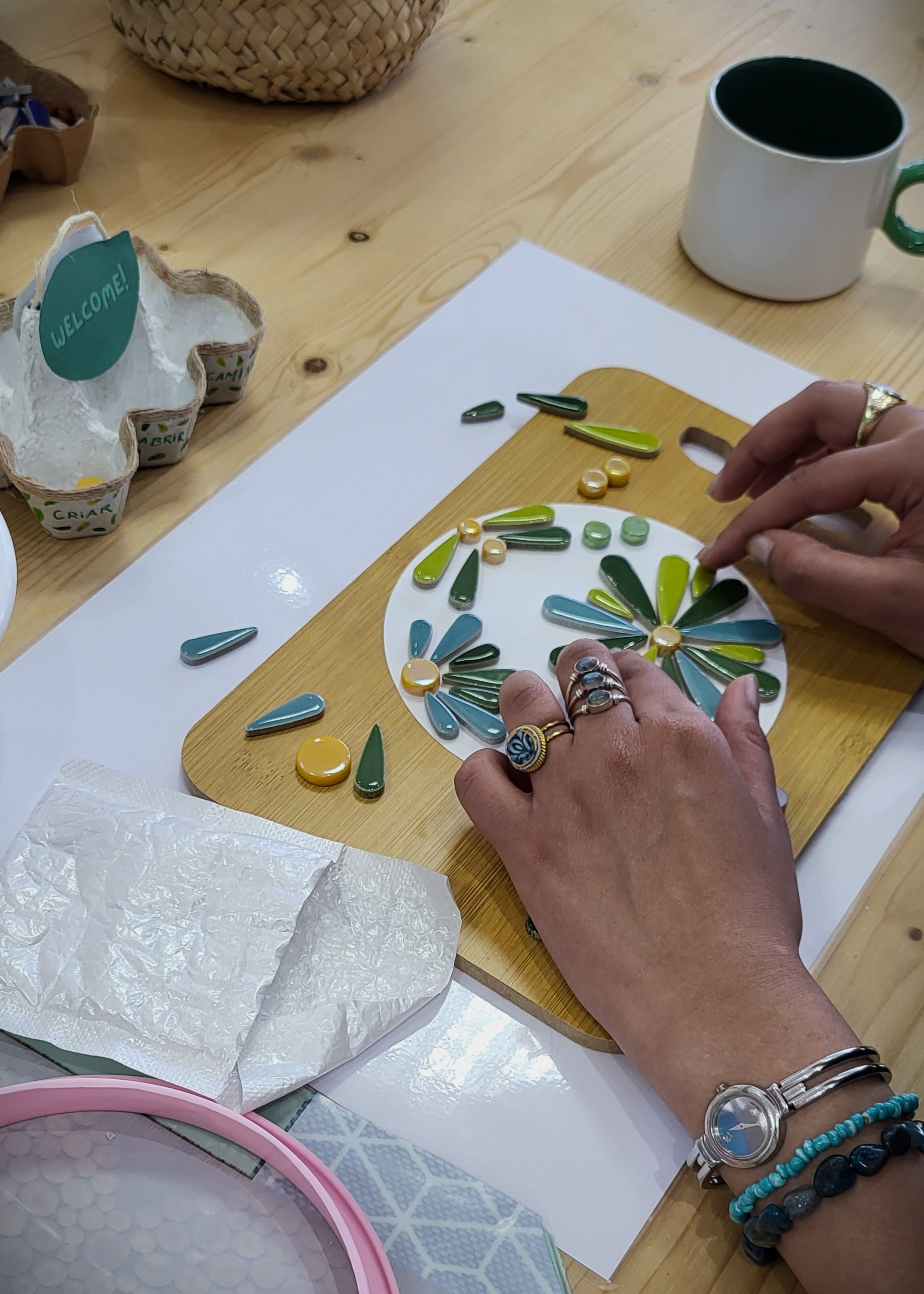 Mineral Resin Workshop in Olhão gallery 9