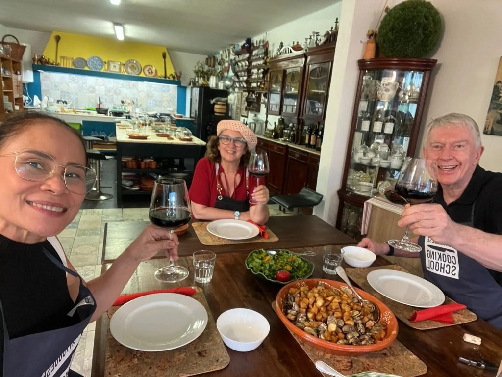 Alentejo food and wine experiences farm to table cooking Sofia Vieira Évora traditional Portuguese meal