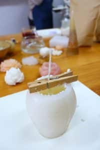 Workshop de fabrico de velas em Valadares